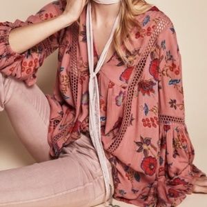 Free People Just the Two of Us Tunic NEW Size S